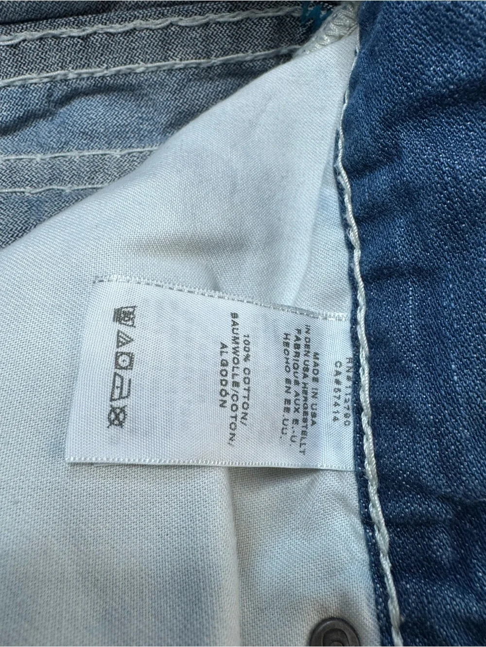 Vintage True Religion Y2K Jeans Geno Relaxed Slim Men’s Size 38 Vtg 2000s
